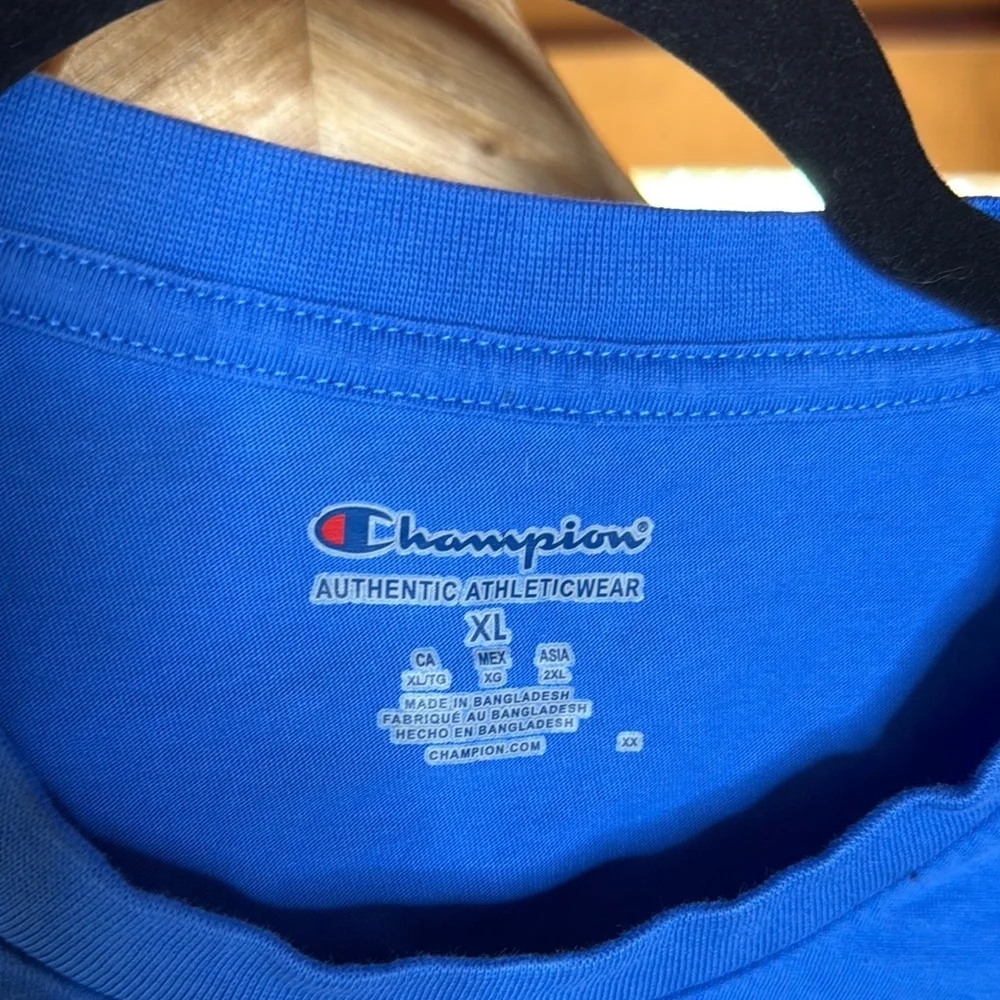 Champion New Mexico Lobos Men's Blue T-Shirt Size XL - Picture 2 of 8
